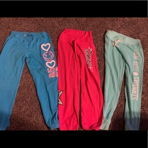 3 justice sweatpants